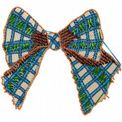 Ribbions And Bows Embroidery Design 7